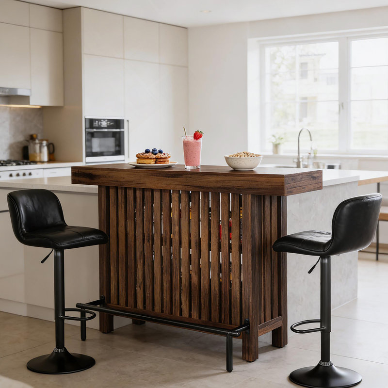 Chating Table  With Footrest,Bar Table,Dining Table,Kitchentable