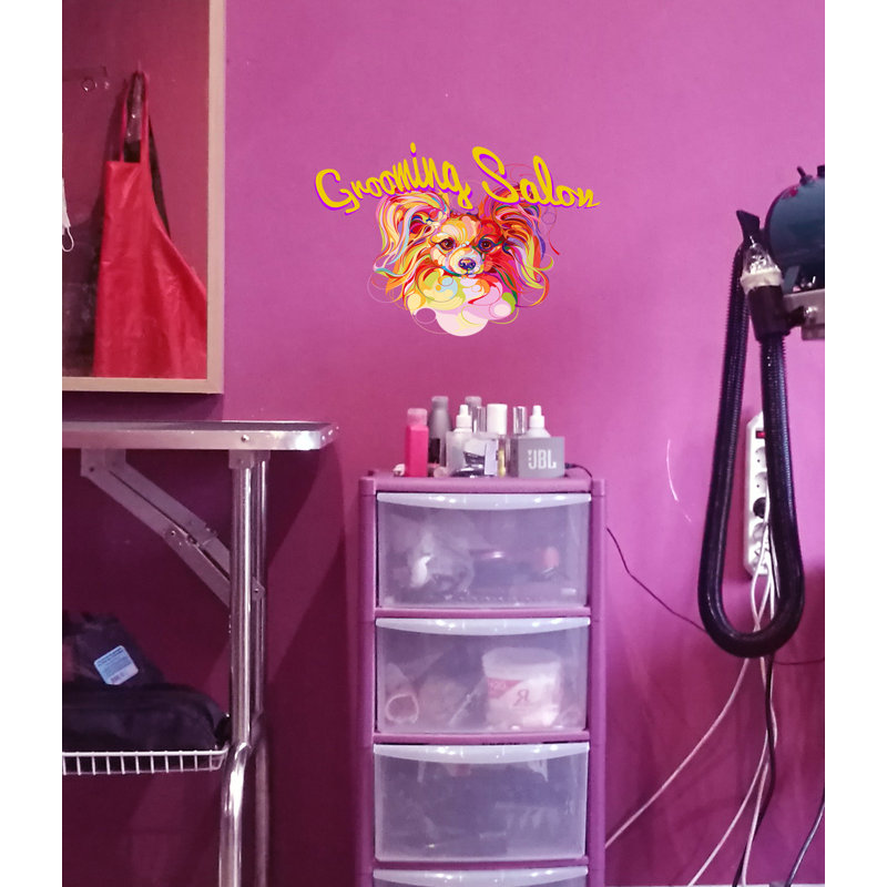 Animals Wall Decal, 10" H x 11" W