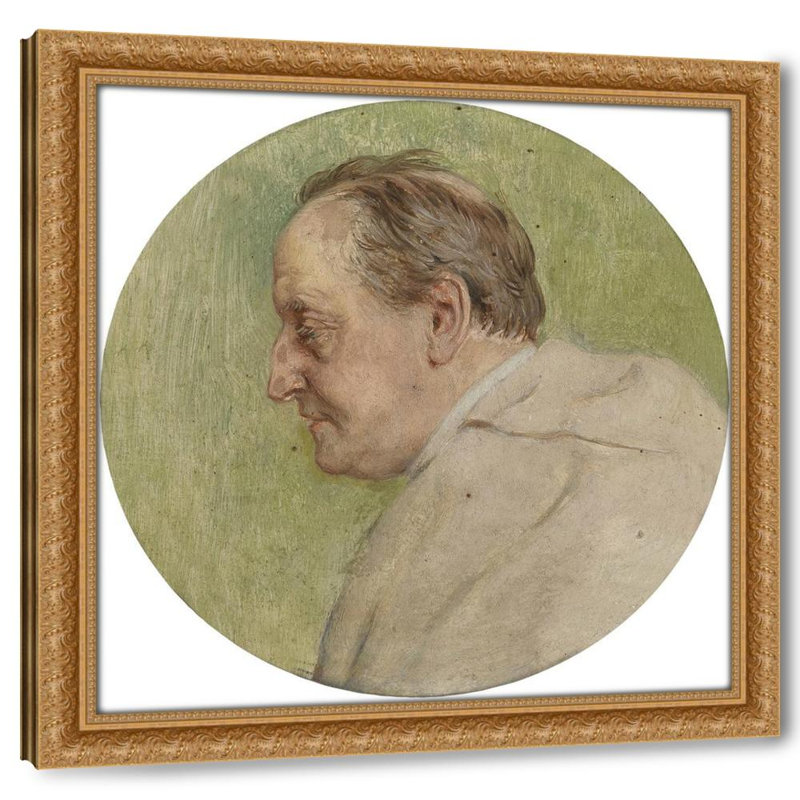 Cellist Moser von der Hofoper, 26" H x 26" W