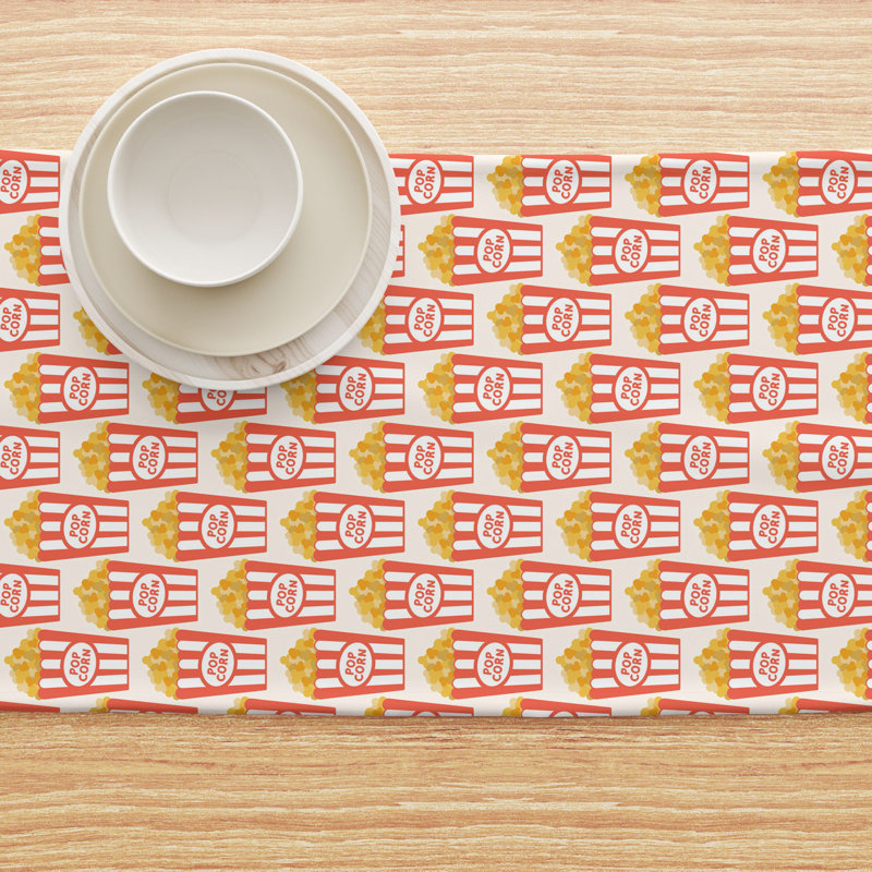 Rectangular Cotton Twill Table Runner