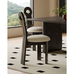 Raef Polyester Side Chair Dining Chair