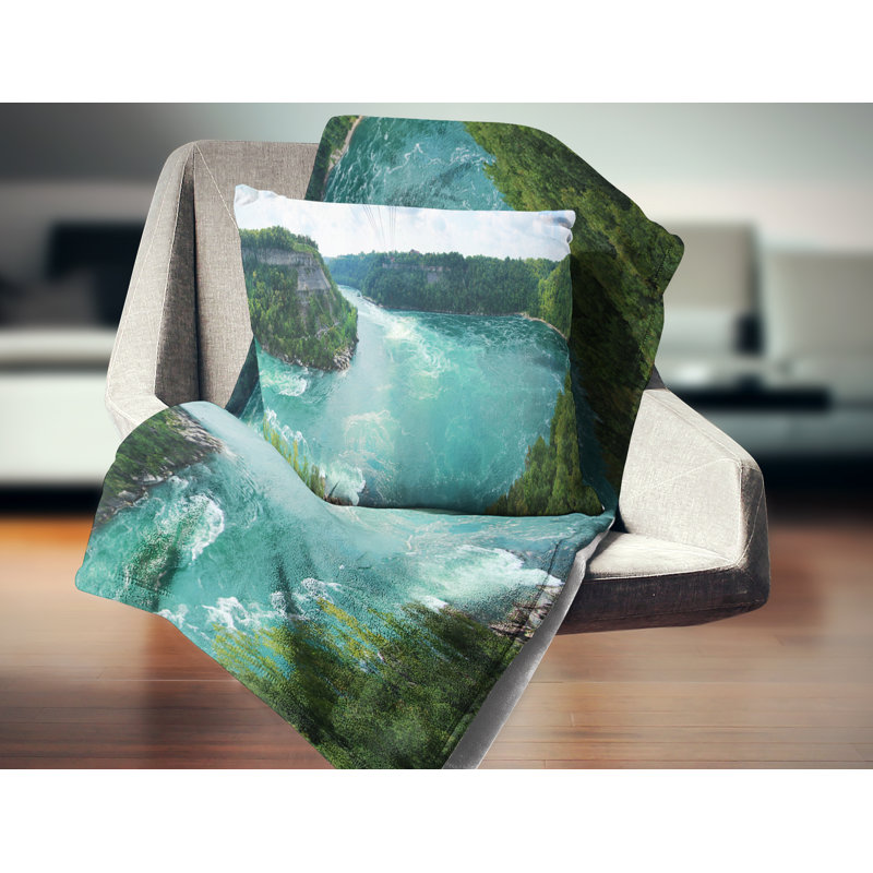 Coussin photographie photographie, 16 po x 1 po, Coussin décoratif
