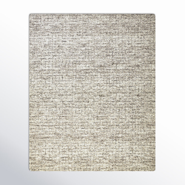 Hodges Hand-Tufted Wool Gray/Taupe/Beige Area Rug