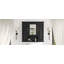 Armoire à pharmacie 36 po, armoire de rangement murale pour salle de bain, armoire murale moderne avec miroir, armoire à miroir avec 3 portes (meuble-lavabo non inclus)-1019919536