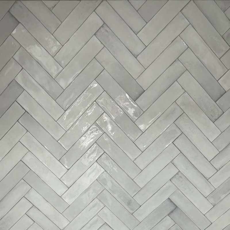Waverly 3" x 12" White Glossy Ceramic Subway Wall Tile, White