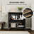 Coffee Bar Cabinet-250401222