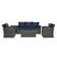 Mobilier d'extérieur: 5 avec assise confortable et coussin de patio imperméable-53876870