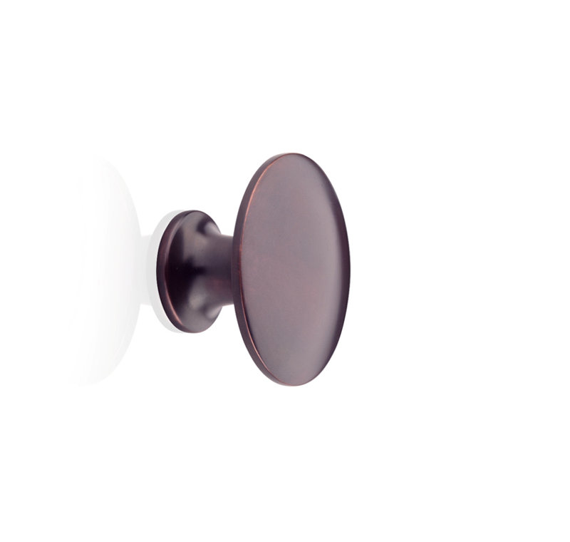 Imperial 1 3/16" Diameter Mushroom Knob, Bright Chrome, 0.95" H x 1.18" W x 1.18" D