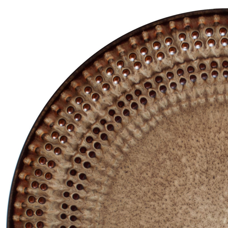 Pfaltzgraff Cambria 16-Piece Stoneware Dinnerware Set, Service for 4, Brown