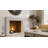 Contemporary Cast Stone Fireplace Surround with Beveled Hearth-103606629-103606635