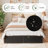 Platform Bed With 2 Storage Drawers,4 Mount Points,Queen size bed with Wood Grain Drawers-50212530-50212540