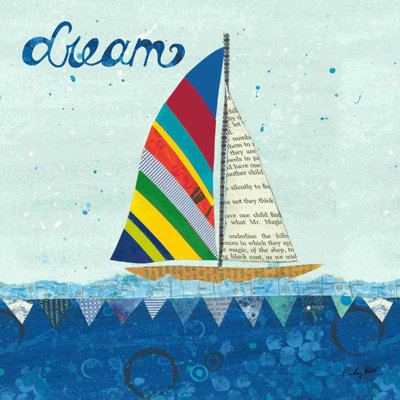 " Rainbow Spinnakers II " by Courtney Prahl