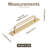 Sleek Modern Cabinet Pull Handle-118673393-118673394