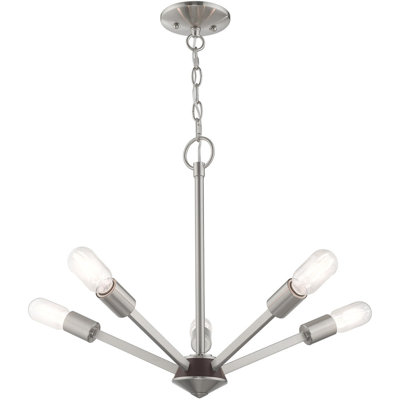 Lustre classique Spoutnik à 5 lumières