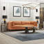 Canapé en cuir italien pleine fleur Argan