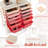 Niccolas 12 Drawer Storage Drawer with Locking Wheels-177284955