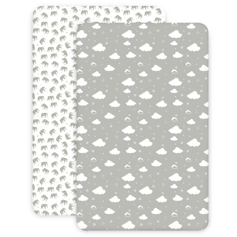 Mini-draps-housses pour lit de bébé Nahua