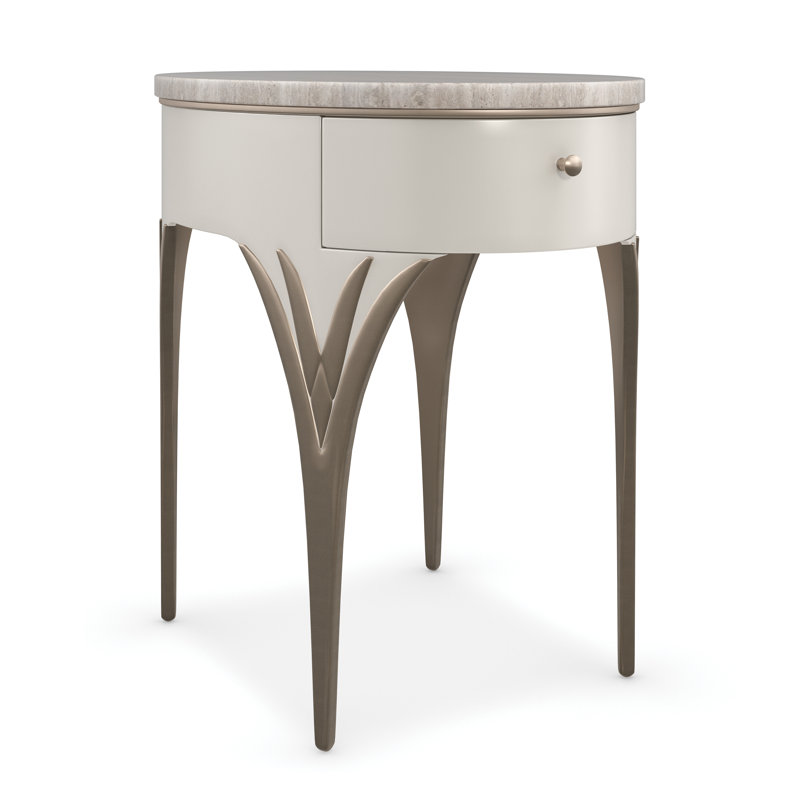 Valentina Stone End Table