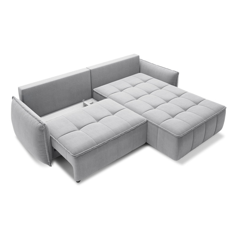 Bonella 4 Seater Sofa Bed, Right Hand Facing, Gray