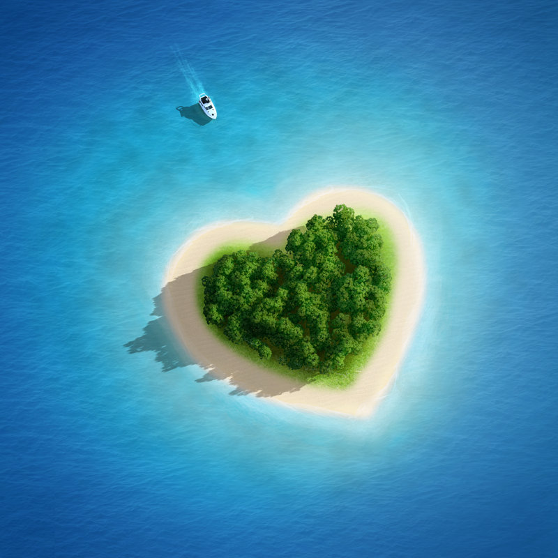 Gorgeous Beach - Wrapped Canvas Print, 30cm H x 30cm W x 3.8cm D