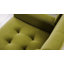Ensemble de 2 fauteuils capitonnés rembourrés à dossier large-1460379003