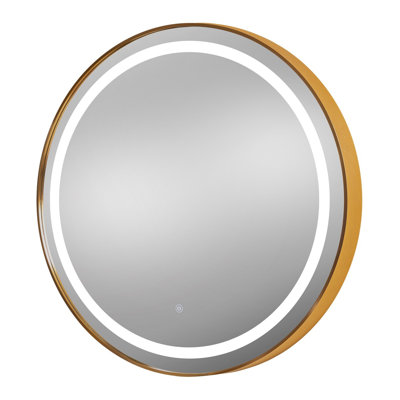 Bohall Metal Flat Wall Mirror