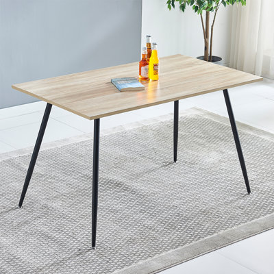 Jodianne Metal Base Dining Table