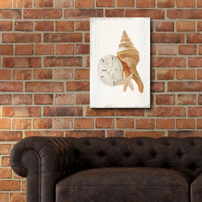  «Floursack Nautical Shells 3» par Danhui Nai, art mural en verre acrylique