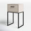 Table de chevet 1 tiroir Aneli-1891884526
