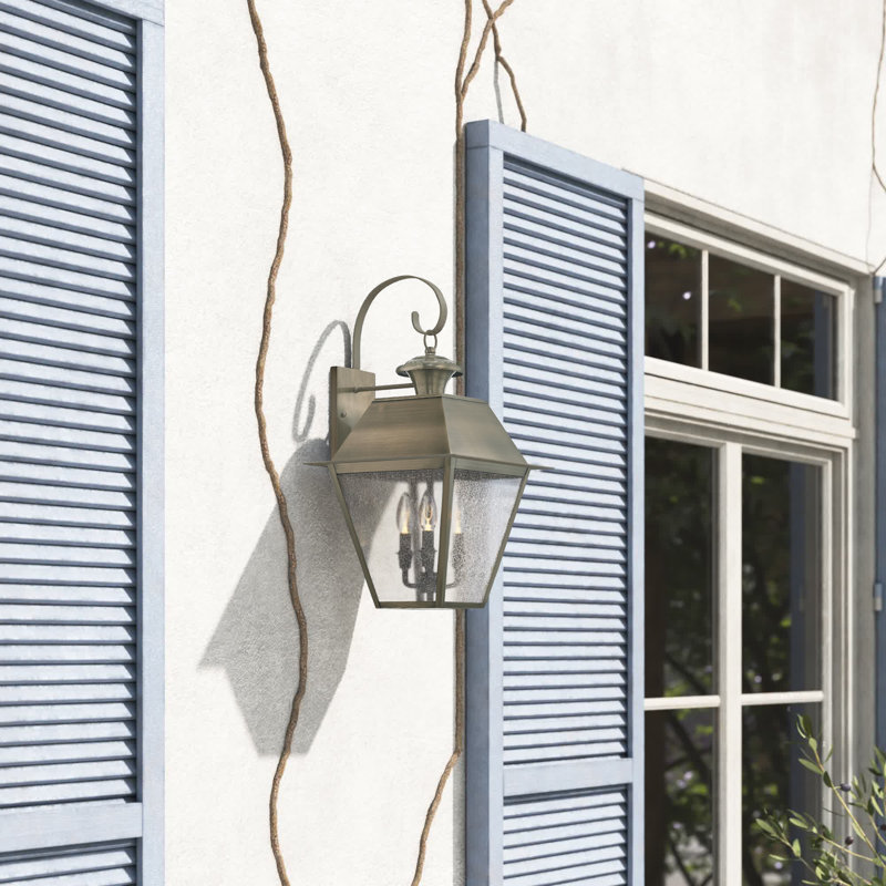 Arnetria Wall Light, Vintage Pewter