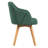Fegan Swivel Linen Upholstered Back Side Chair-910379908-879140303
