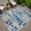 Tapis abstrait lavable à la machine intérieur / extérieur ACN2349-1729971717