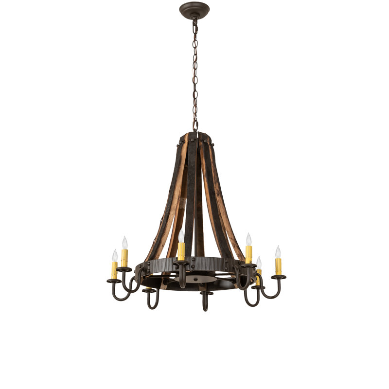Madera 8 - Light Chandelier