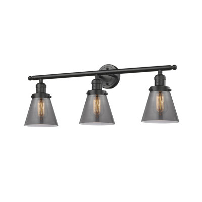 Cone 3 Light Bath Vanity Light
