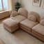 Canapé 3 places en tissu Wildy Teddy-1211190562-1211190751