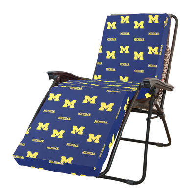 Coussin de salon méridienne d’intérieur/d’extérieur michigan NCAA