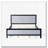 Upholstered Bed with Fluffy Soft Headboard-1801800336