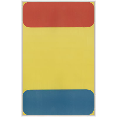 «Color Blocks II», reproduction sur toile encadrée