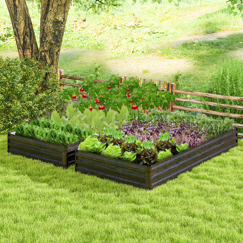 Sarin Metal Raised Garden Bed