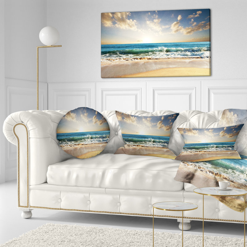 Coussin lombaire Seascape, Rectangle, 12 po x 20 po
