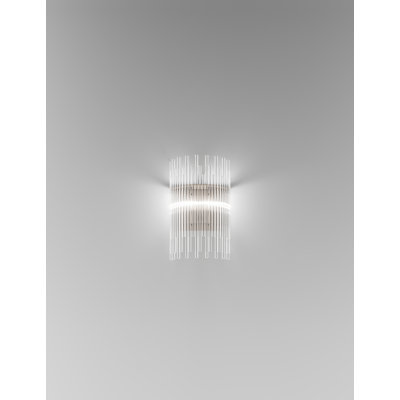 Diadema Wall Lamp K3 Crystal Glossy Chrome G9 Ul