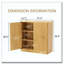 Buffet ondulé moderne de 31,5 pouces-243612020