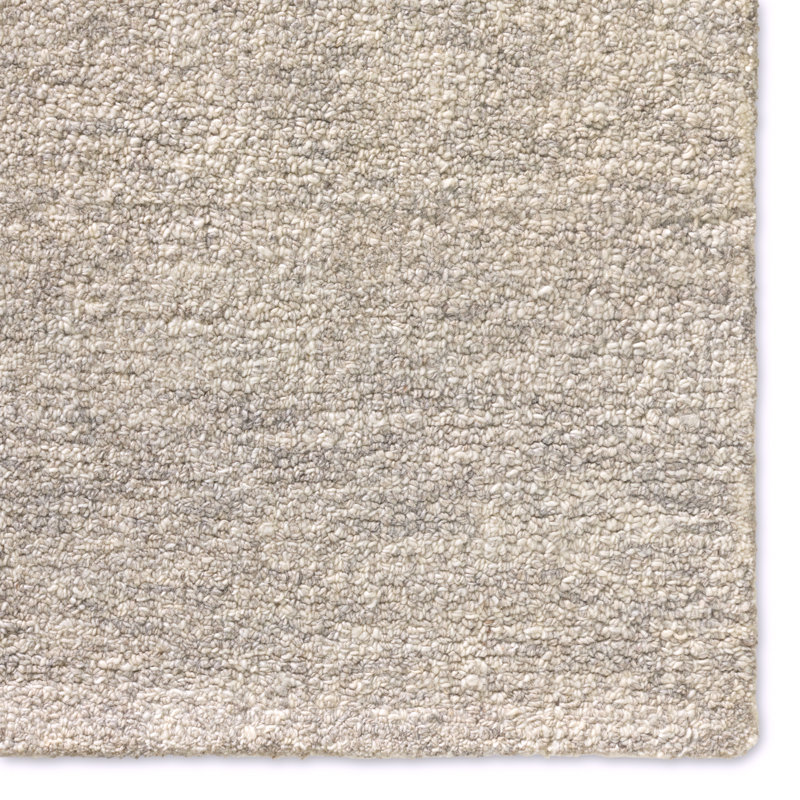 Nehemiah Wool Area Rug in Beige, Rectangle 9'6" x 13'6"