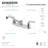 Kingston Brass Restoration Two-Handle 2-Hole 8" Centerset Kitchen Faucet