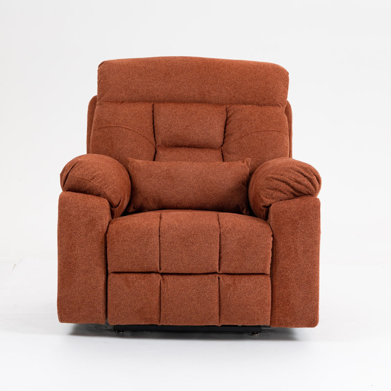 Old Age Electric Lift Chair, Flat High Density Foam Electric Sofa, With Heating And Massage Functions, Can Tilt To 180 Degrees, 2 Pocket Cup Holders