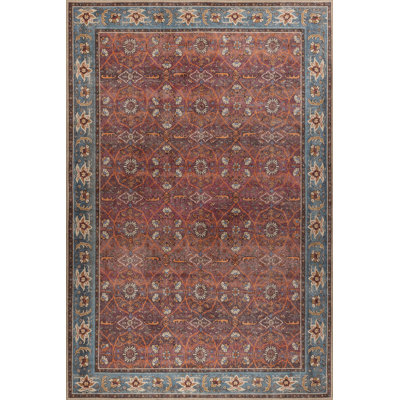 Caretta Chenille Oriental Indoor / Outdoor Rug
