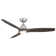 Skylark 3 - Blade Indoor/Outdoor Smart Ceiling Fan with Adjustable CCT 2700K-3000K-4000K-5000K LED Light Kit and Remote Control Included