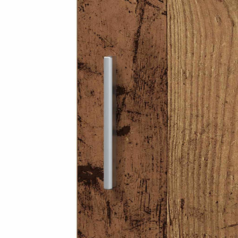 Highboard 40X42.5X185 Cm Engineered Wood, Brown