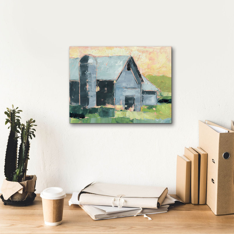«Southern Glow 1» par Ethan Harper, art mural sur toile, H 12 po x l 16 po