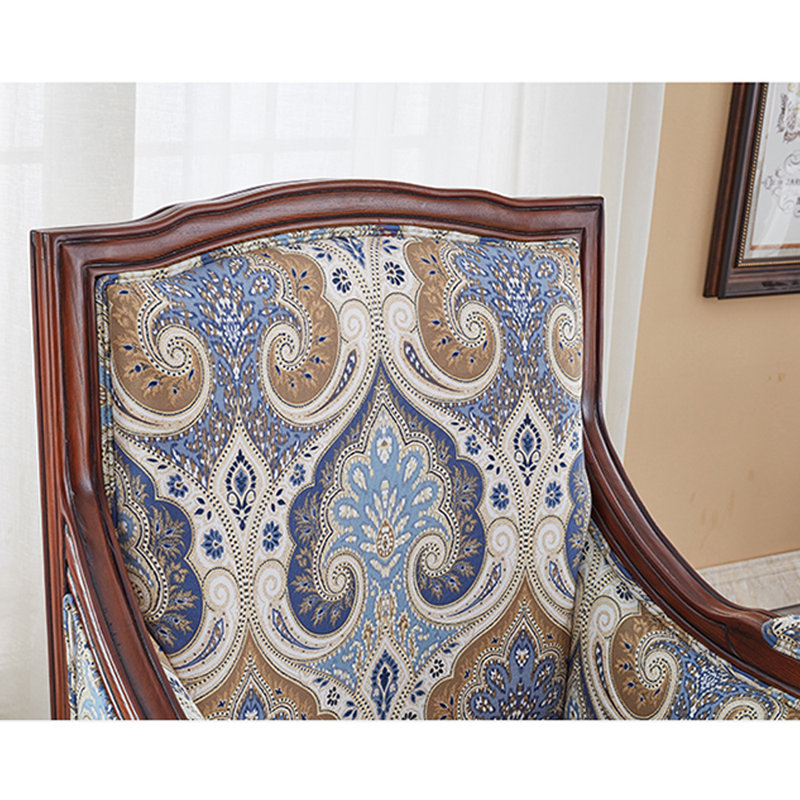 Chaise simple en bois massif American